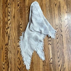 Diamond Mosaic Triangle Scarf